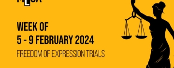 Week of February 5th: Journalism and freedom of expression trials