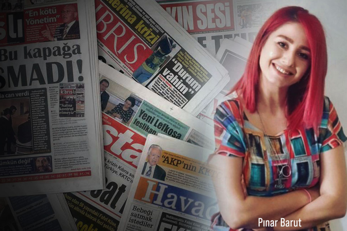 Kıbrıslı gazeteci Barut: 'Siyasi bağlantılı yolsuzluk haberlerinde baskı ve tehditlere uğruyoruz'
