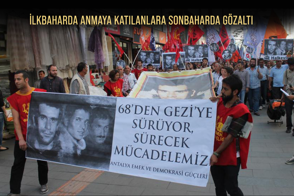 ‘6 Mayıs Anması’na katılan 24 kişi 4 ay sonra gözaltına alındı 