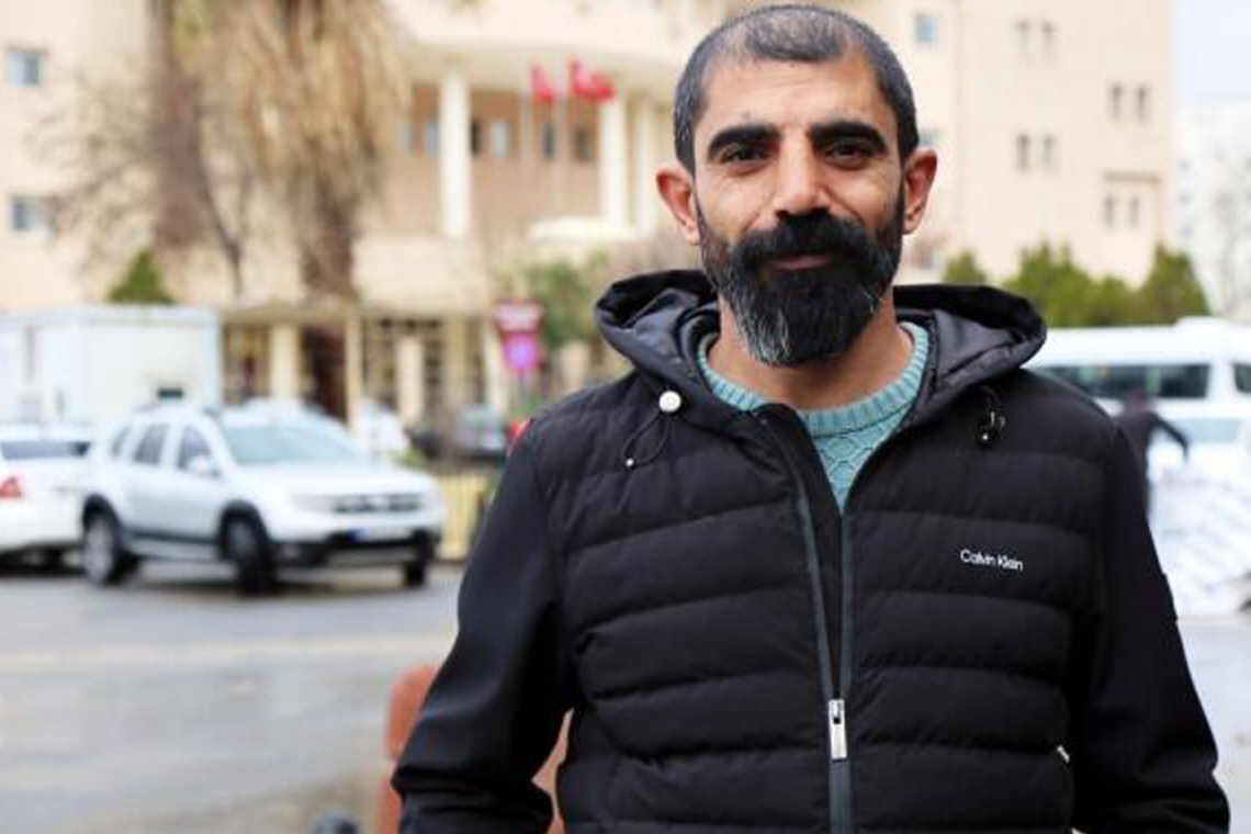 7 aydır tukuklu olan gazeteci Hamdullah Bayram tahliye edildi 