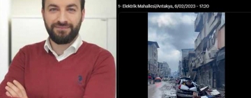 Deprem paylaşımları nedeniyle yargılanan gazeteci Sivri beraat etti