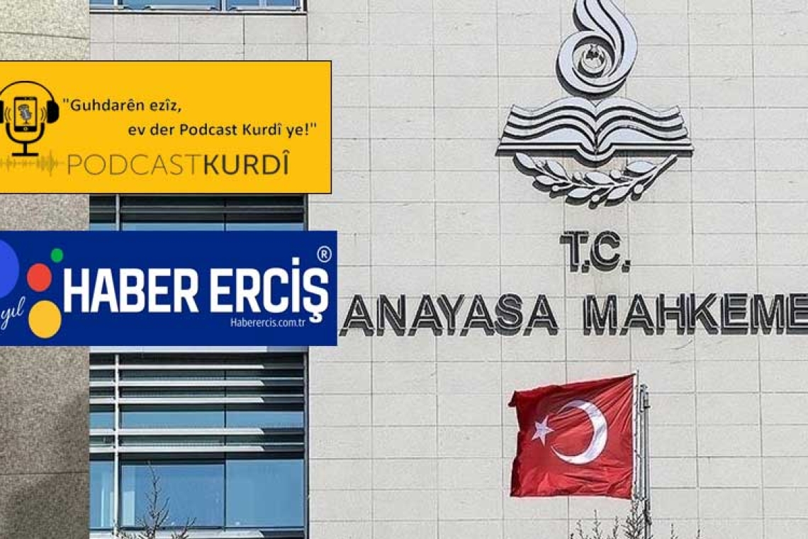 AYM, Haber Erciş ve Podcast Kurdî’ye erişim engelini hak ihlali saydı