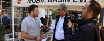 Mobil Basın Evi deprem bölgesinde: Unutulmadığımızı hissettik