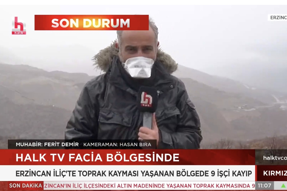 Ferit Demir anlattı: İktidar medyasının çalışanlarına İliç'te 'maske takma' talimatı verildi