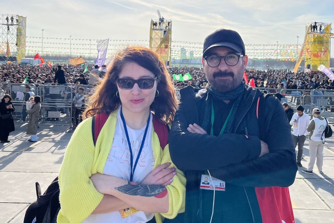 Journalist Tuğçe Yılmaz assaulted and threatened during Newroz celebrations: 'What journalist? You're part of a terrorist action!'
