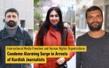 Turkey: International Media Freedom and Human Rights Organisations Condemn Alarming Surge in Arrests of Kurdish Journalists