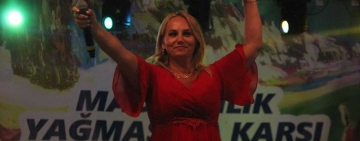 Sanatçı Pınar Aydınlar'a