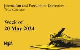 Week of May 20: Journalism and Freedom of Expression Cases