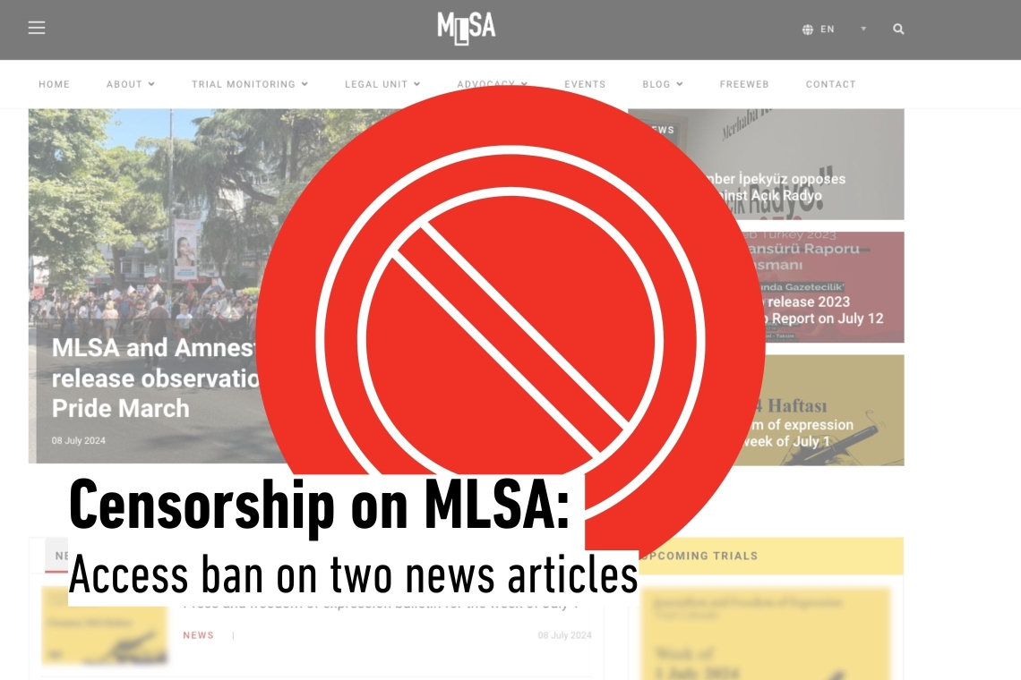 Censorship on MLSA: Access bans imposed on two news reports