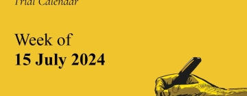  Week of July 15: Journalism and Freedom of Expression Trials