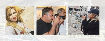 Earthquake-hit journalists from Urfa: