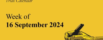 Week of September 16: Journalism and Freedom of Expression Cases