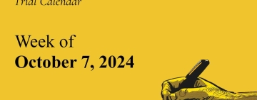 Week of October 7: Journalism and Freedom of Expression Trials