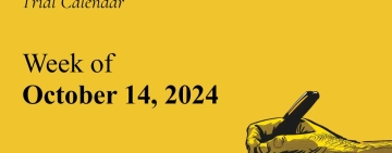 Week of October 14: Journalism and Freedom of Expression Trials