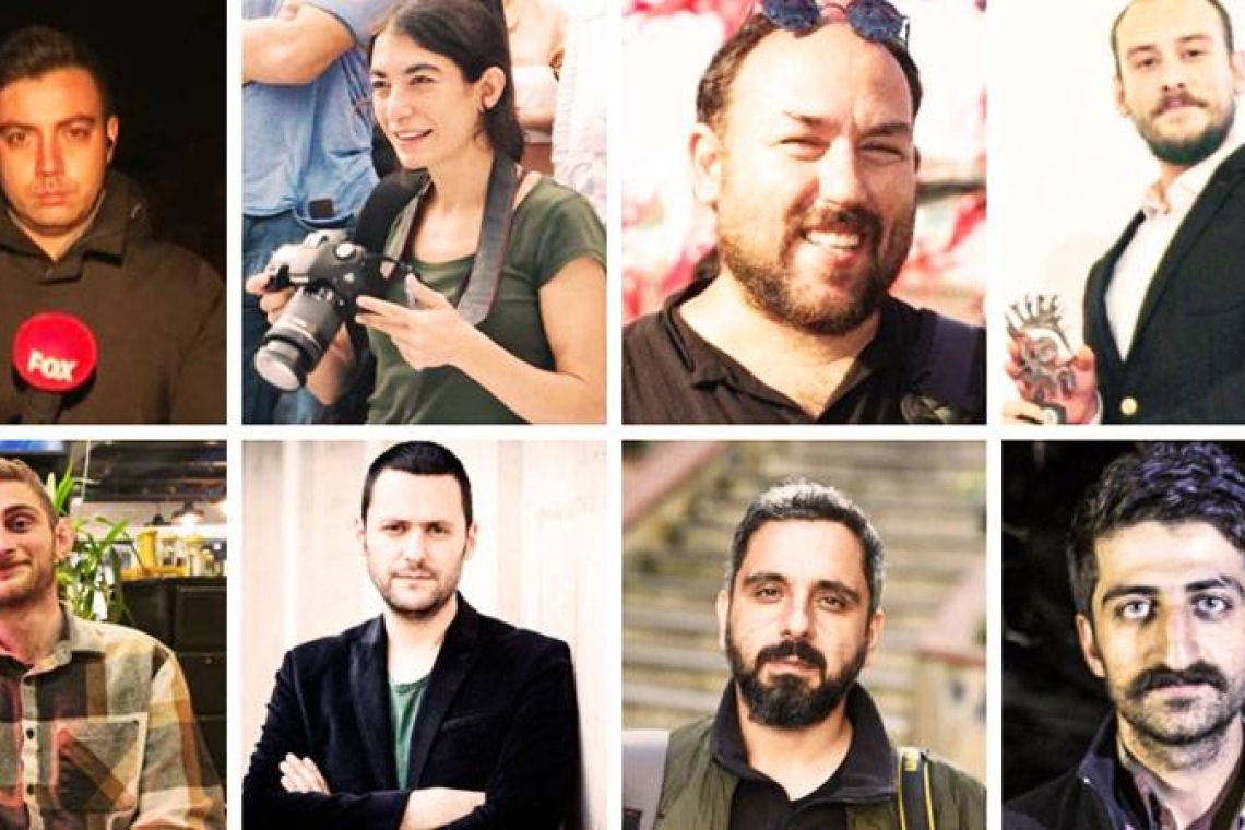 Seven journalists arrested after initially being released for covering protests in Turkey