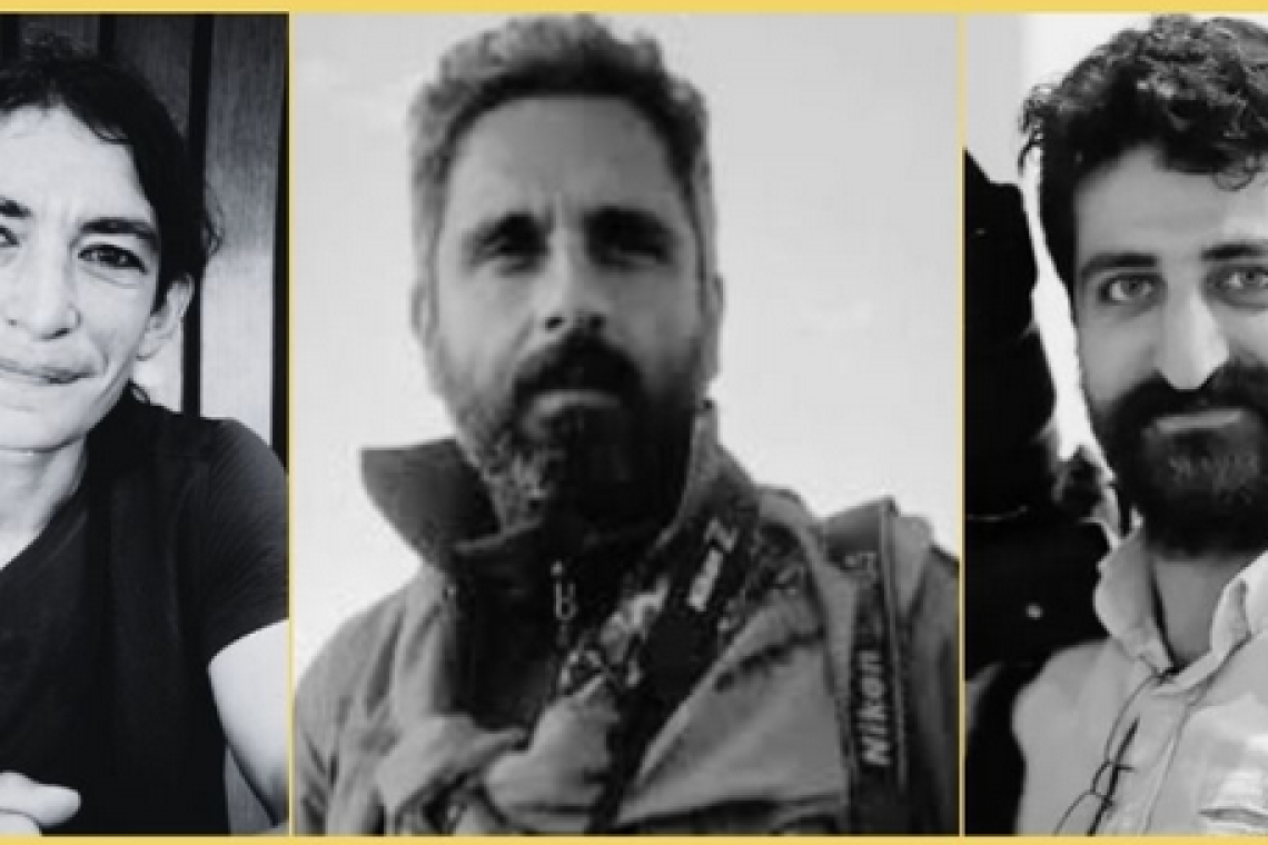 Eylemleri izlediği için tutuklanan gazetecilerden ﻿Yasin Akgül, Bülent Kılıç ve Zeynep Kuray'a tahliye 