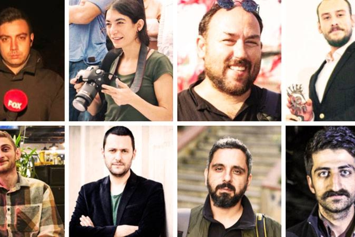 Eylemlerin bilançosu: Gazetecilere 14 gözaltı, 8 tutuklama, 7 tahliye, bir sınırdışı 