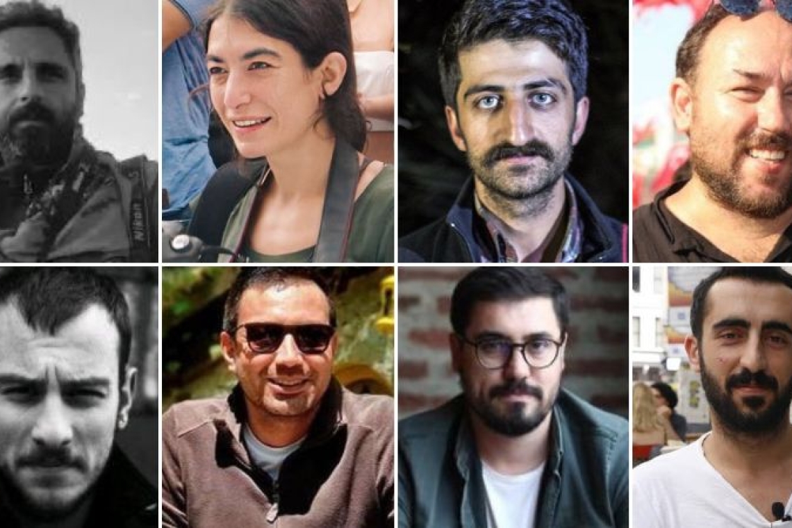 Saraçhane eylemlerini takip ettikleri için yargılanan 8 gazetecinin dosyası ayrıldı