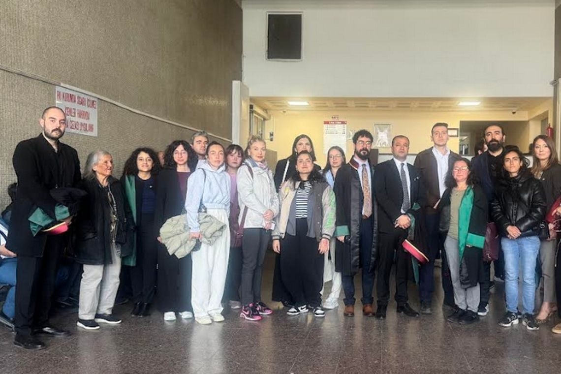 Four police officers stand trial for alleged torture of human rights lawyer in Ankara