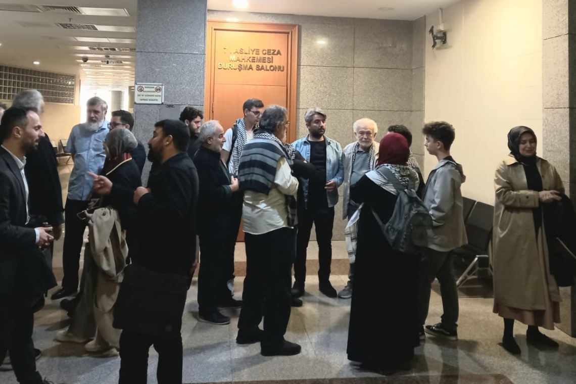 İsrail'le ticareti protesto eden 9 kişinin yargılandığı davada emniyetten görüntüler istendi