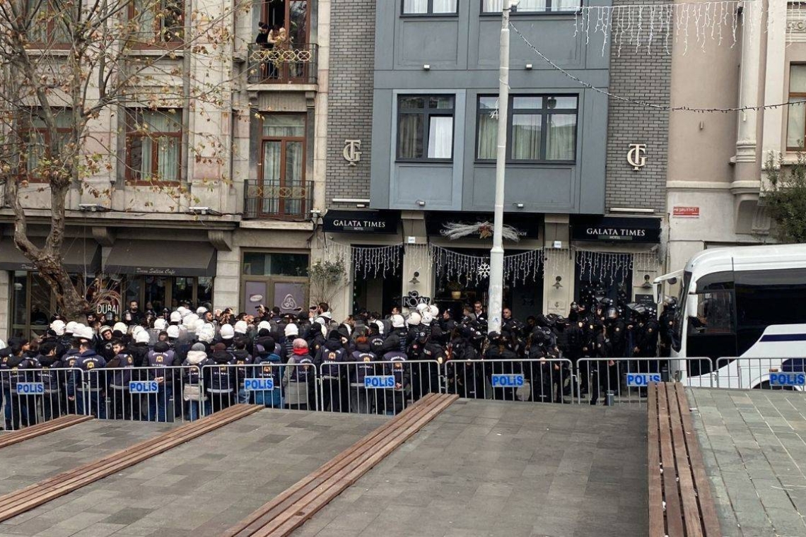 Nazım Daştan ve Cihan Bilgin anmasına katılan gazetecilerin davası 3 dakika sürdü