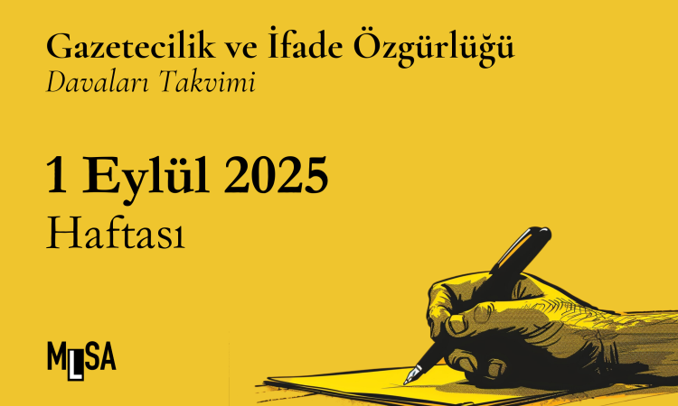 1 Eylül Haftası İfade Özgürlüğü Davaları Takvimi