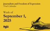 Free expression trial calendar for the week of September 1