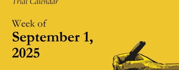 Free expression trial calendar for the week of September 1