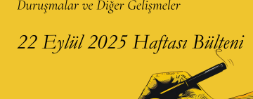 22 Eylül Hafası İfade Özgürlüğü Bülteni