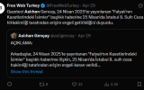 Gazeteci Aslıhan Gençay'ın Falyalı kasetleri haberine bir dava iki soruşturma