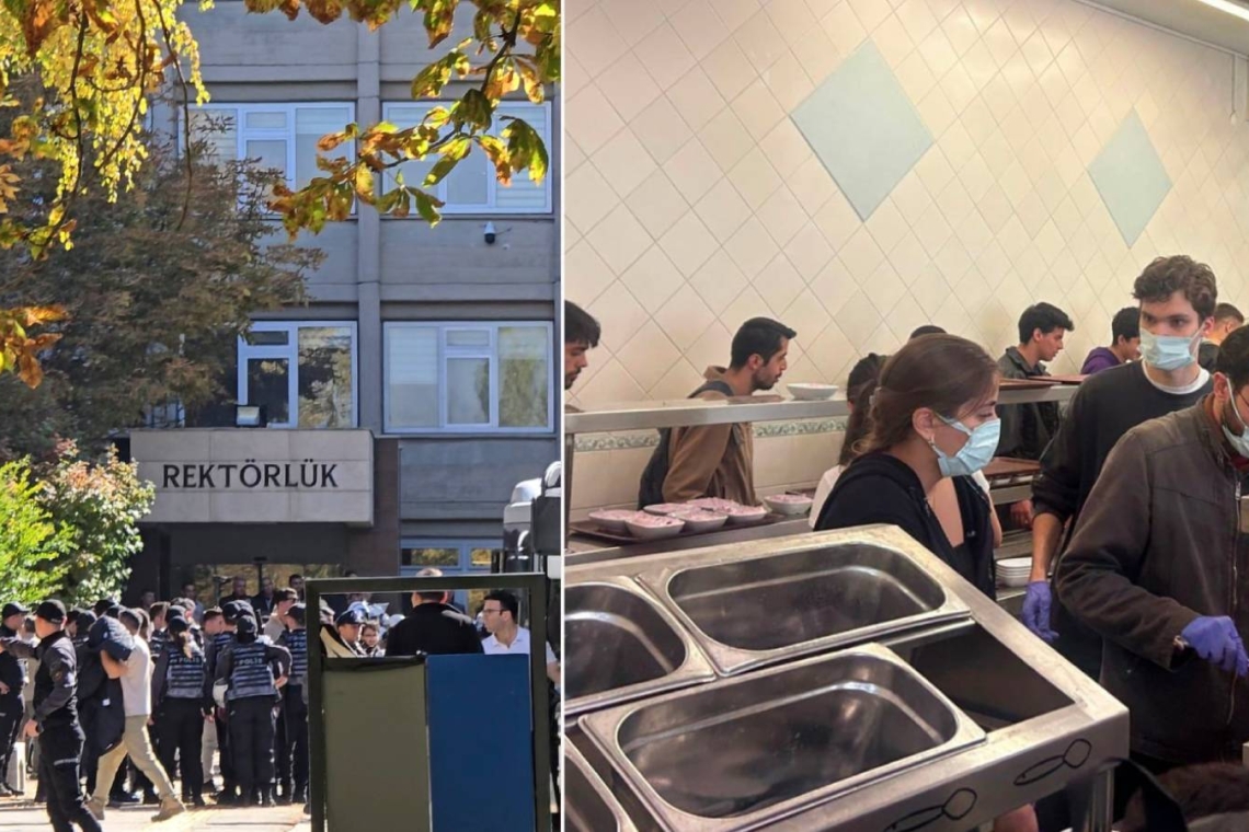 Hacettepe Üniversitesi öğrencileri yemekhane protestosu sırasında işkence ile gözaltına alındı