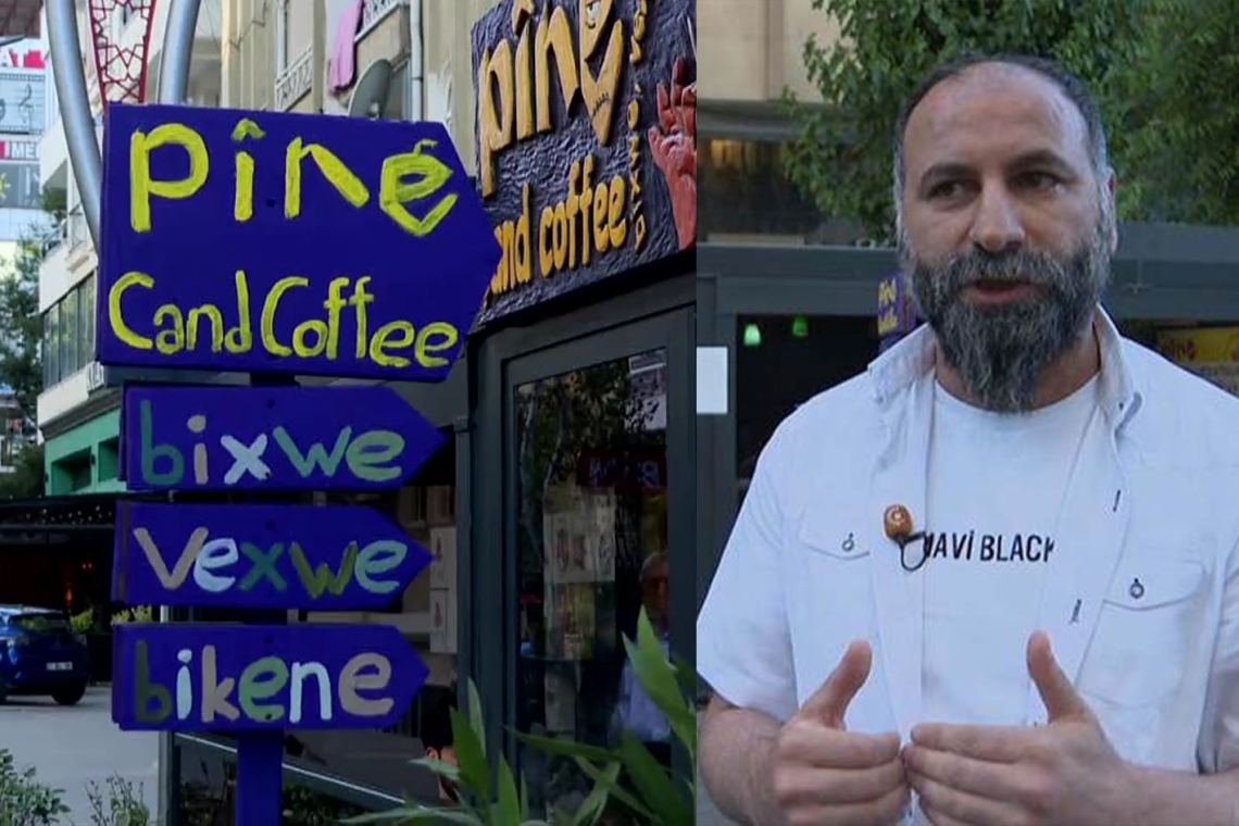 Kürtçe hizmet vereceğini duyuran kafe sahibinin davası mütaala için ertelendi 