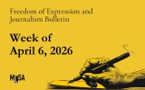 Week of April 6: Freedom of expression trials and other developments